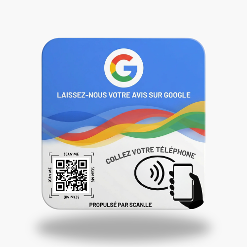 Plaque Avis google