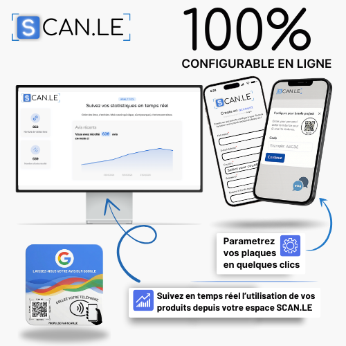 Plaque Avis google
