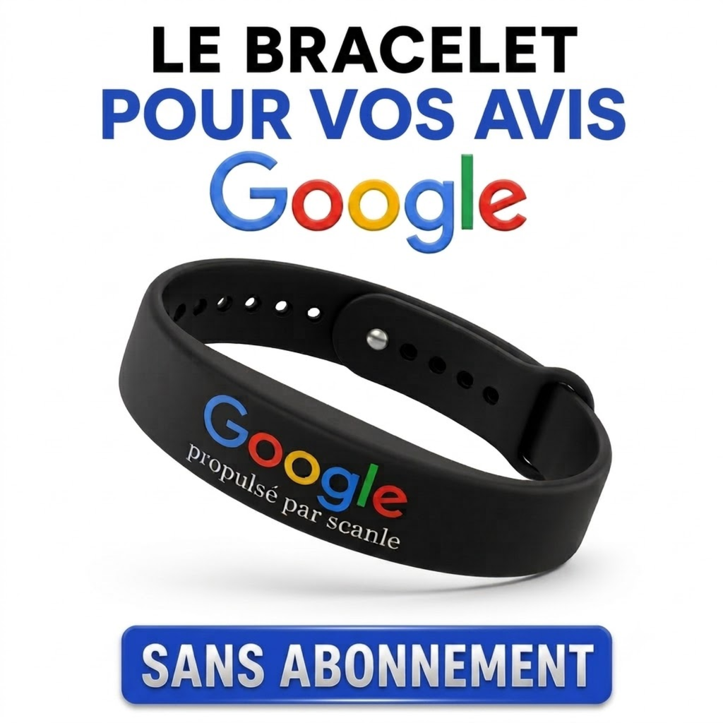 Bracelet Avis Google- Scanle